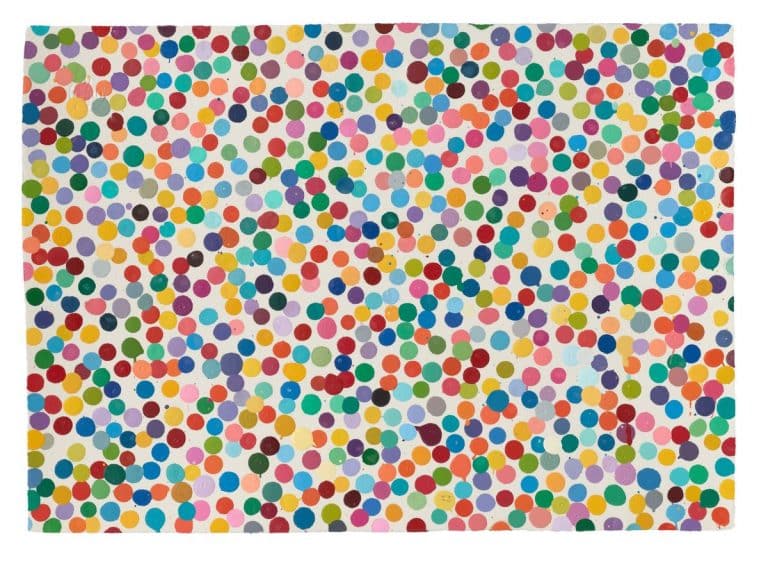 Damien Hirst will burn more than 4000 of his paintings